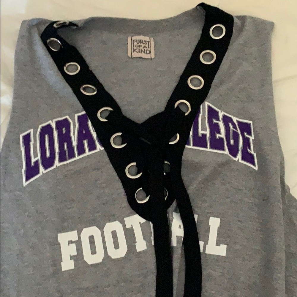 LF FURST OF A KIND LACE UP TEE
